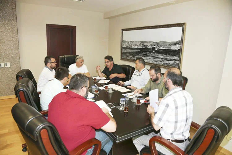 Beykoz Belediyesi, kurban bayramı için müdürlükleri arasında koordinasyon toplantısı gerçekleştirdi.