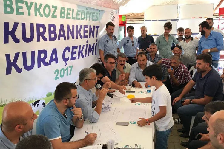 ​Beykoz Belediyesinin her sene vatandaşların hizmetine sunduğu kurbankentte son hazırlıklar