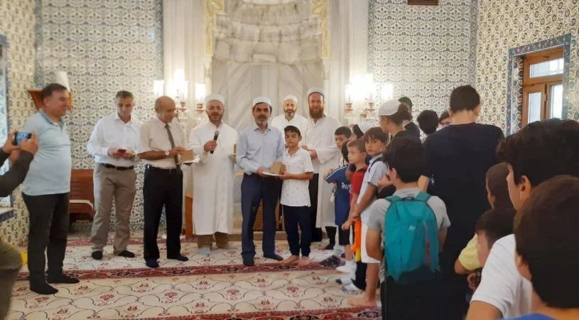 Beykoz’da okulların yaz tatiline girmesiyle Diyanet İşleri Başkanlığına bağlı olarak