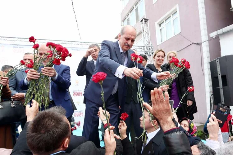 Başbakan Yardımcısı ve Hükümet Sözcüsü Prof. Dr. Numan Kurtulmuş, Beykoz