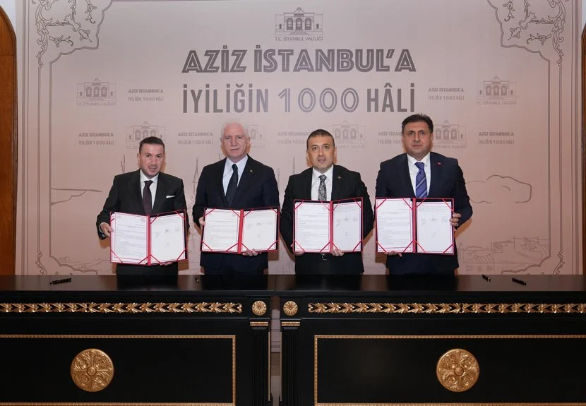 Kuzu Grup ile İstanbul Valiliği arasında imzalanan protokolle Beykoz'a 24
