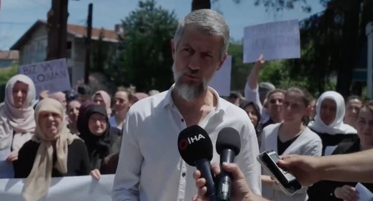 Beykoz Çubuklu’da Süleymancıların işgali protesto edildi 2 lo HF3Nc RjwZ