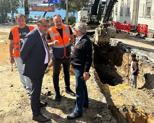 Beykoz Merkez'de yaklaşık 1.5 ay önce İBB tarafından başlatılan atık
