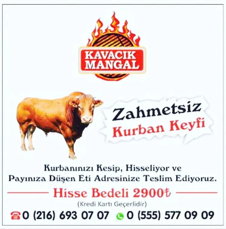 Kavacık Mangal bu yıl yapmış olduğu “Zahmetsiz Kurban Keyfi” organizasyonu