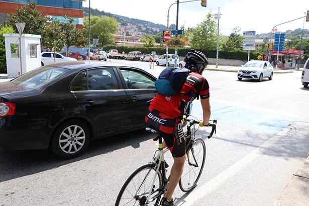 Beykoz yollarında mavi bekleme alanları 1 mavi