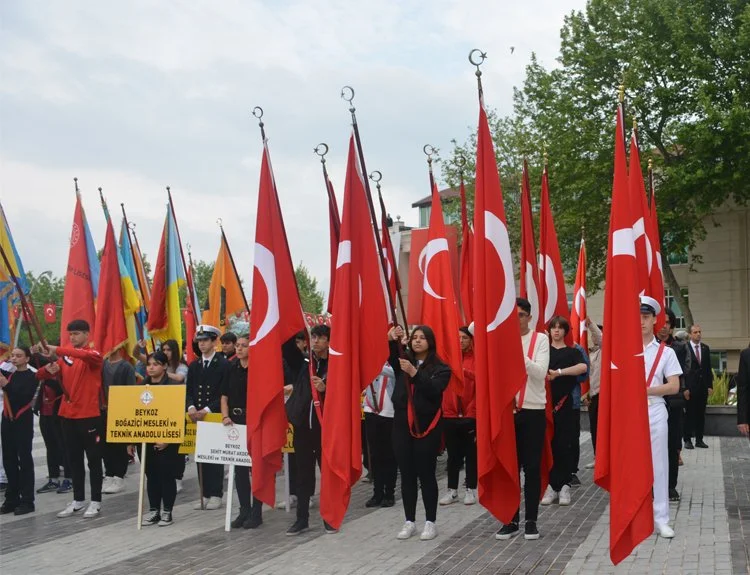 Beykoz'da 104. yılında Gençlik Bayramı kutlamaları 1 mayis191 YY1Jq RFCY