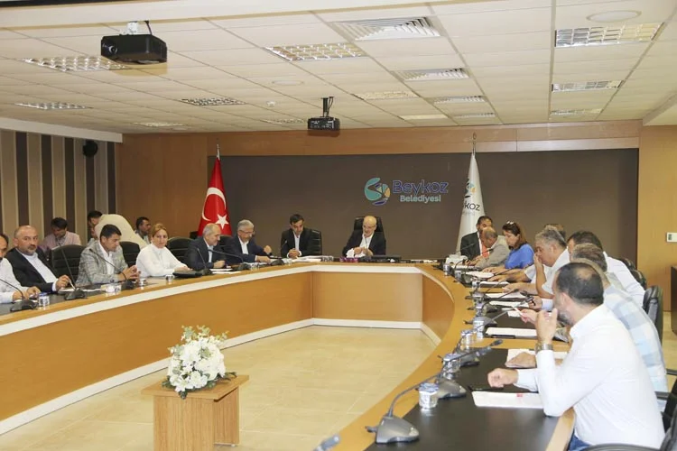 Beykoz Belediyesi Meclisi bir aylık tatilin ardından çalışmalarına yeniden başladı