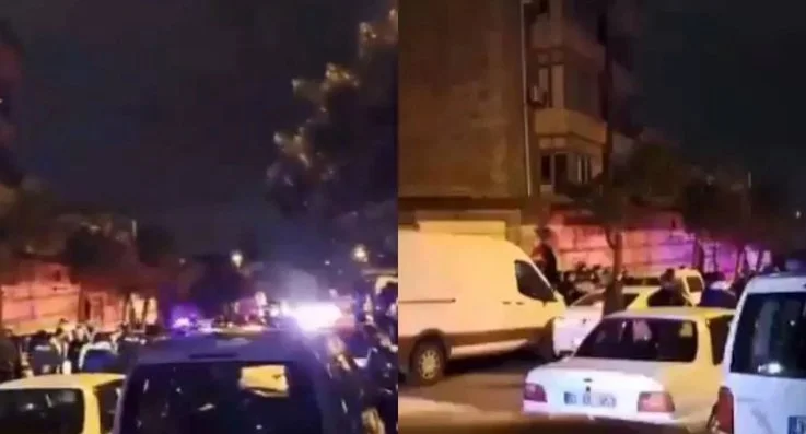 Beykoz Hıdiv Kasrı'na yakın bir bölgede etkinlik için toplanan Menzil'e