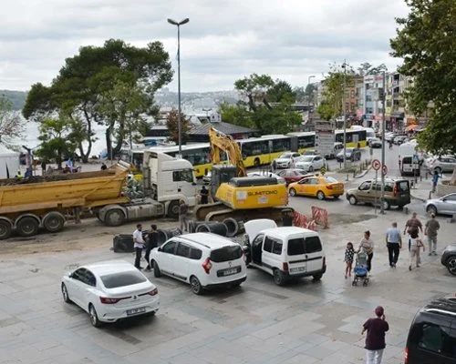 İBB'ye bağlı İSKİ ekiplerinin Beykoz Merkez ve Yalıköy Mahallelerinde başlattığı
