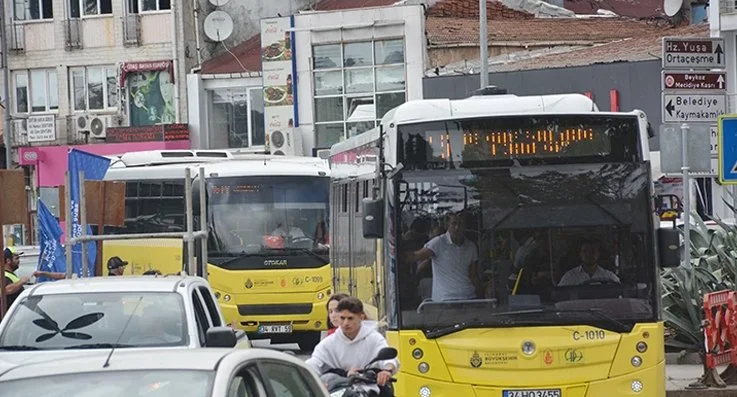 Beykoz Merkez'de çalışmalar tamamlandı trafik normale döndü 1 merkez3 VY4 jyH8SU