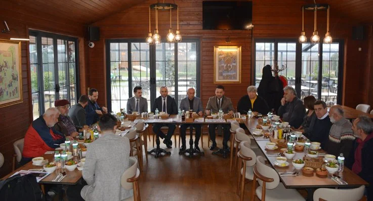 Beykoz'da 10 Ocak Çalışan Gazeteciler Günü nedeniyle yerel medya temsilcileriyle