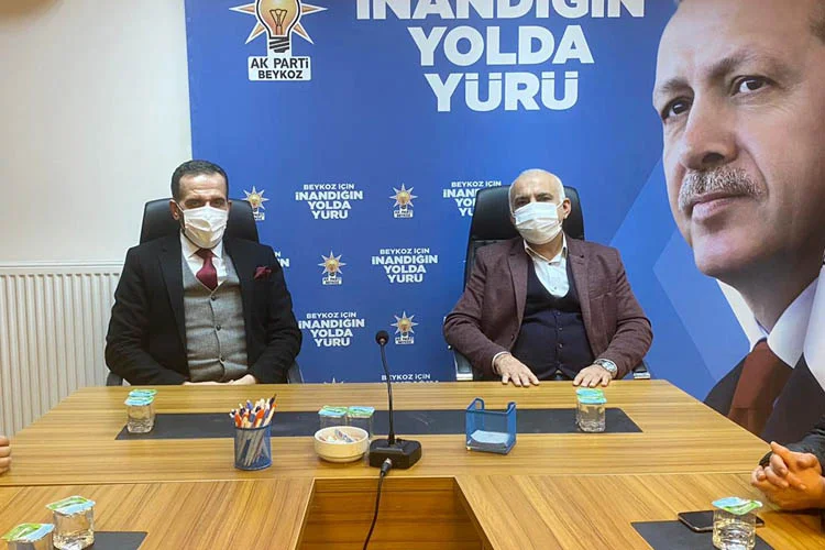 MHP Beykoz İlçe Başkanı Oğuzhan Karaman ve beraberindekiler, AK Parti