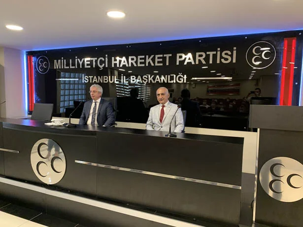MHP Beykoz İlçe Başkanlığının olağan kongresinde yeniden İlçe Başkanı seçilen