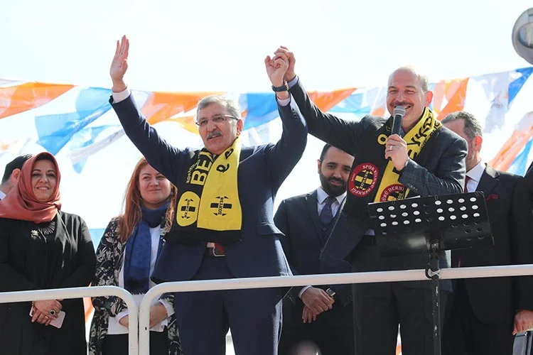 AK Parti Beykoz İlçe Başkanlığı seçim çalışmaları kapsamında İçişleri bakanı