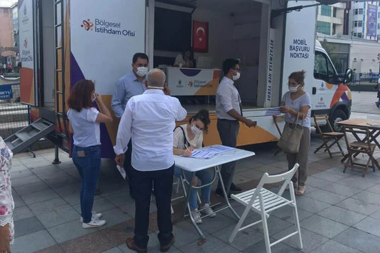İstanbul Büyükşehir Belediyesi'nin Mobil İstihdam Ofisi 4 gün boyunca Beykozluların