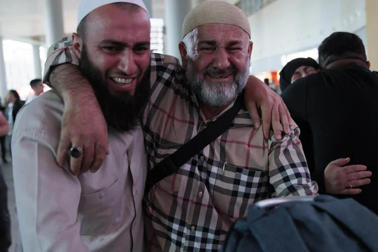 Beykoz Müftüsü Ali Efe, hac görevlerini tamamlayarak yurda dönen hac