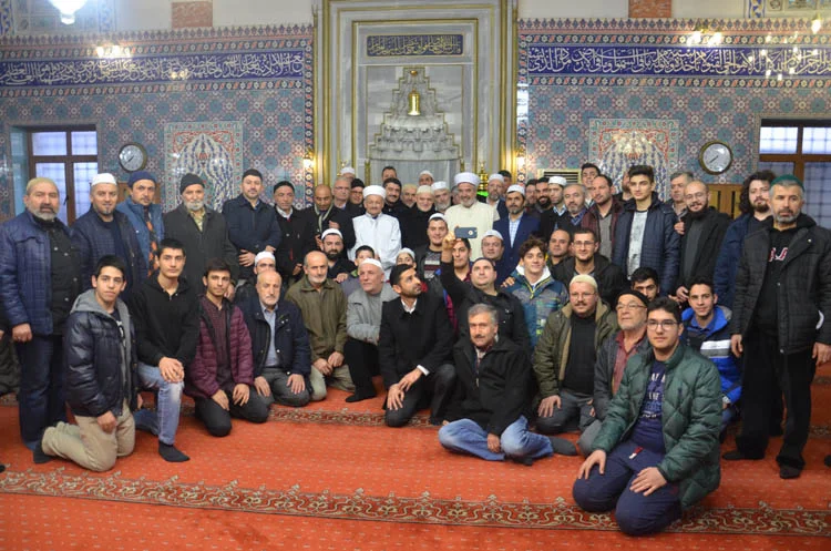 Müftü Yılmaz, Beykoz'da sabah namazına katıldı 1 muftuyilmazsabahnamazi