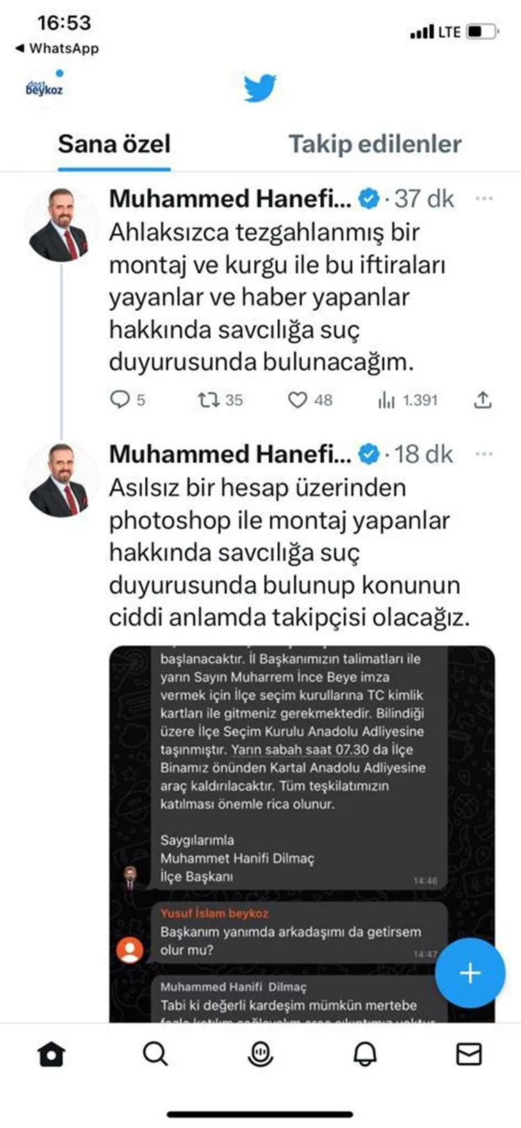 Beykoz siyasetinde ahlaksızlık zirveye çıktı 4 muharrem 2 ORwK2TDeQu