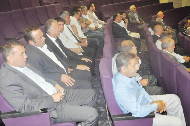 Beykoz Muhtarlar Derneği Olağanüstü Kongresi'nde aday olan Çubuklu Muhtarı Hüsnü