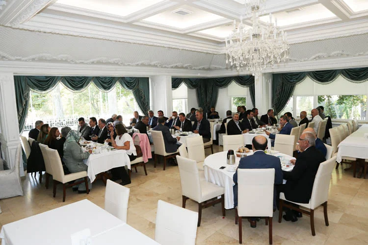 Beykoz Kaymakamlığı, 19 Ekim Muhtarlar Günü nedeniyle ilçedeki muhtarlarla kahvaltıda