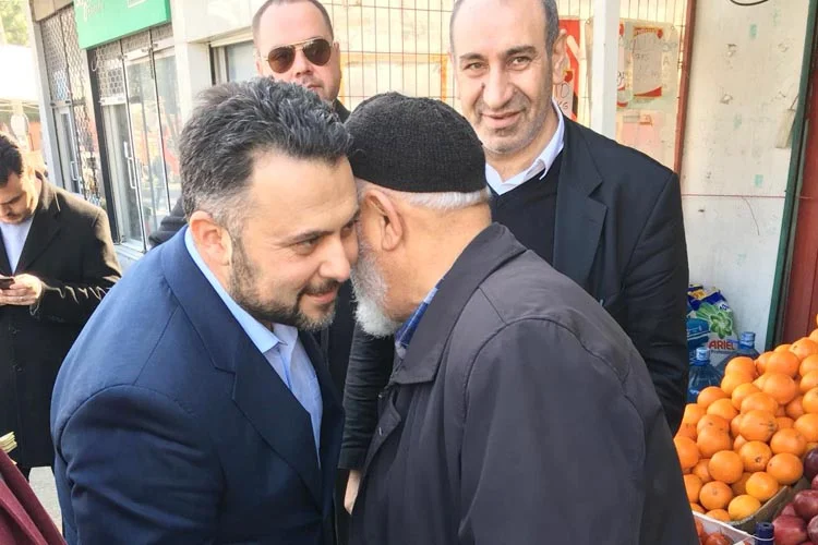 İYİ Parti Beykoz Belediye Başkan Adayı Bilgehan Murat Miniç, Yenimahalle’de