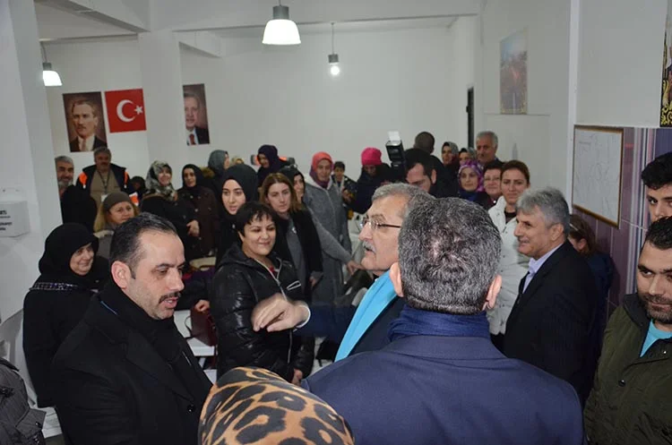 Beykoz Belediye Başkan Adayı Murat Aydın, İlçe Başkanı Hanefi Dilmaç