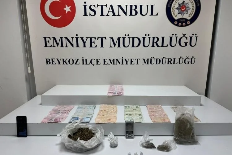 Beykoz’da uygulama sırasında yakalanan bir şahsın uyuşturucu temin ettiği düşünülen