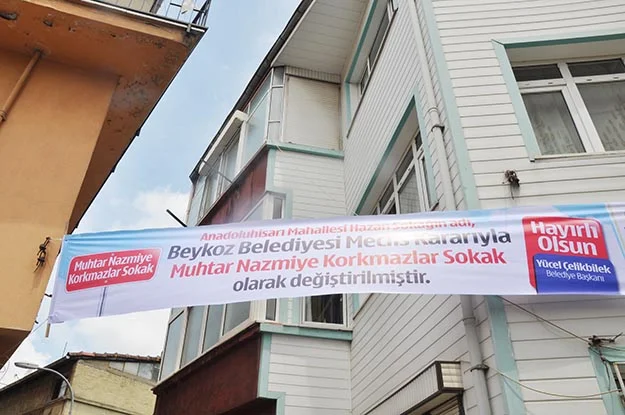 Daha önce Anadoluhisarı'nda heykeli dikilen Efsane Muhtarın, ölüm yıldönümünde ismi