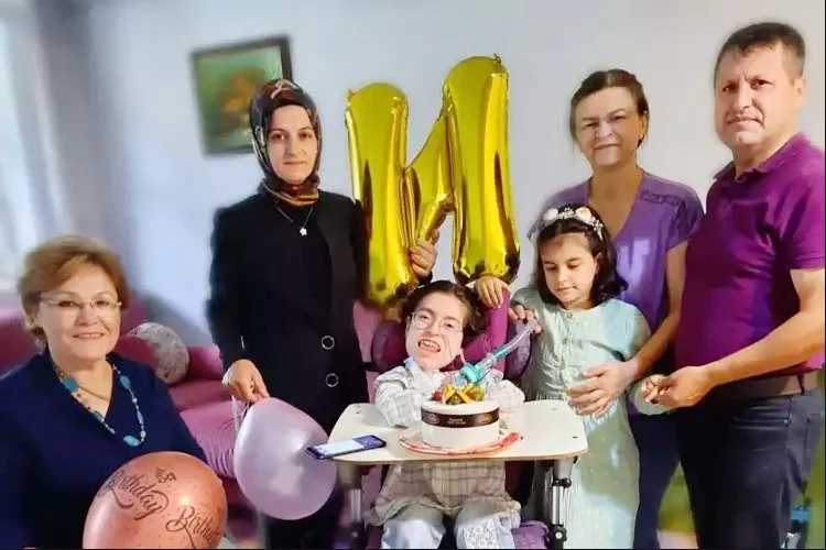 Anne babasının vermiş olduğu müthiş mücadele sonucu haberlere sık sık