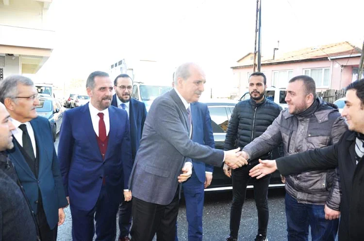 Bir dizi ziyaretler ve temaslarda bulunmak üzere Beykoz’a gelen AK