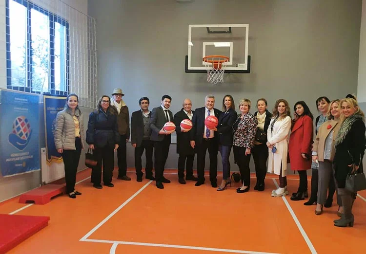 Beykoz’daki yeni okula spor odası yapıldı 2 okul spor oku QfTum 1BLv