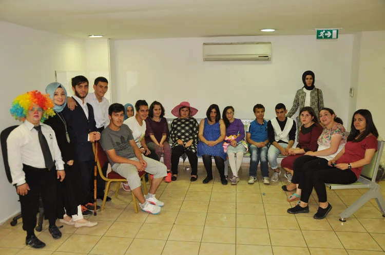 Beykoz Özel Mesleki Eğitim Merkezi'nde okuyan Özel Öğrencilerin mezuniyet töreninde,