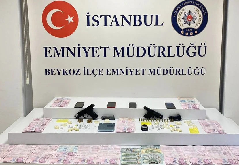 Beykoz’da “Uyuşturucu veya Uyarıcı Madde İmal ve Ticareti” suçu ile