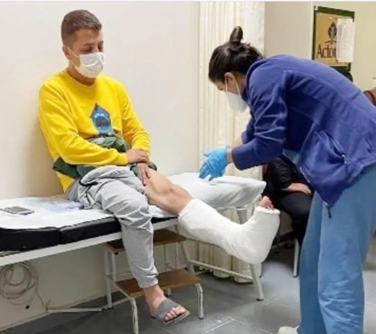 Ortaçeşmespor kaptanı Cemil’in ayağı alçıya alındı 1 or 3VJuMLyzNB