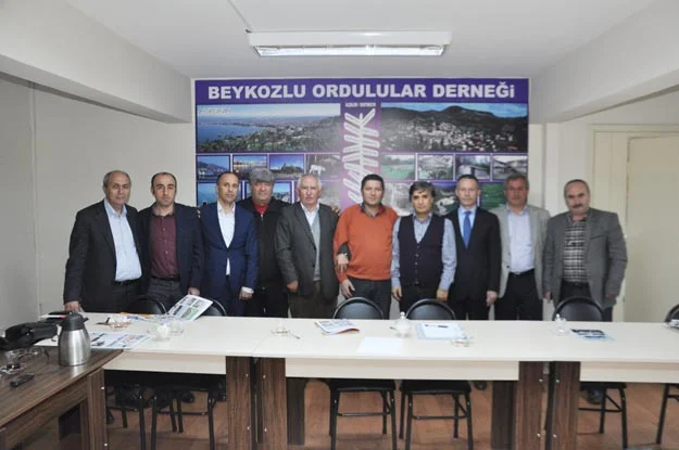 Beykoz'da yeniden kurulan Mesudiyeliler Derneği; Başkan ve yöneticileri, Ordulular Derneği'ni