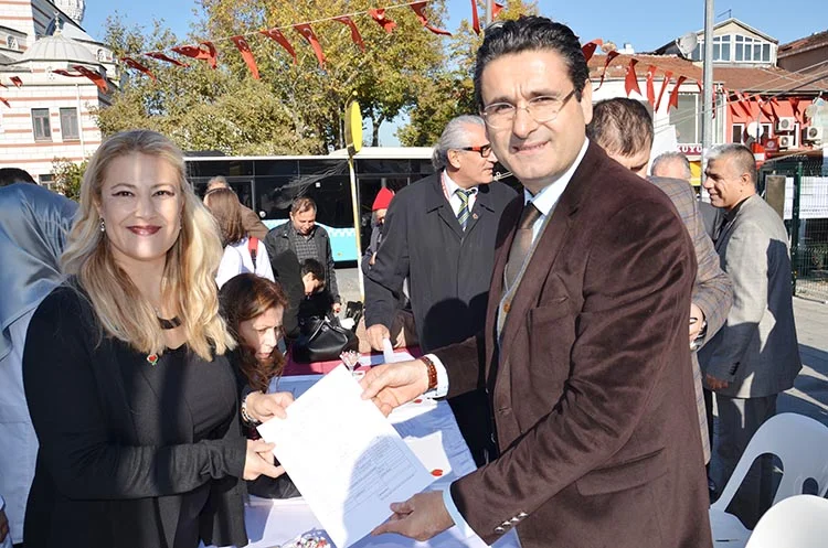 İlçe Sağlık Müdürlüğü ve Beykoz Kaymakamlığı’nın organizasyonuyla başlatılan ‘Organ Bağışı