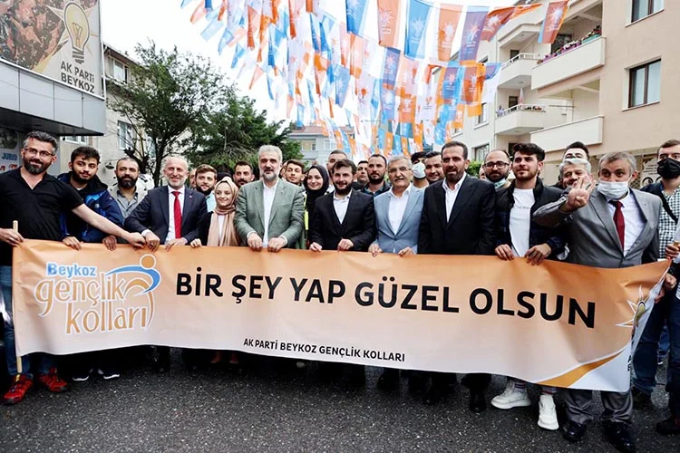 AK Parti İstanbul İl Başkanı seçilmesinin ardından ilk kez Beykoz’u
