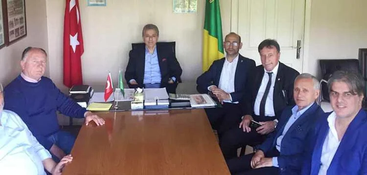 Beykoz Spor Kongresi’ne katılmaz üzere Beykoz’a gelen Ali Düşmez, kongre