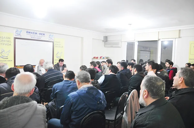 Özgür-Der Beykoz Şubesi’nin, her ayın son Çarşamba günü düzenlediği programların