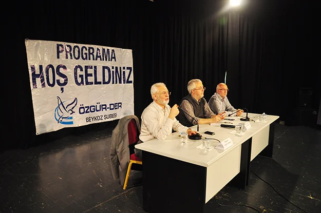 Özgür-Der Beykoz Şubesi'nin, tertip ettiği; "Emperyalist saldırganlıkların ortasında Ortadoğu" adlı