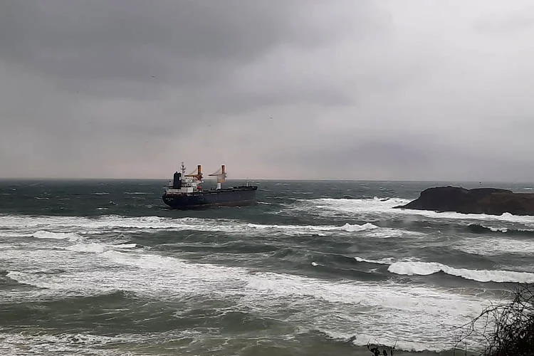 Beykoz Riva açıklarında Petra Star isimli kargo gemisi nedeni henüz