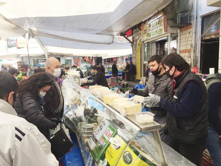 Beykoz Paşabahçe Pazarında hareketlilik 3 pasa paza d03t0z9X2S