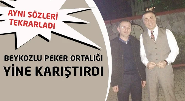 Beykoz Korusu’nda ikamet eden Sedat Peker geçtiğimiz yıl 9 Ekim'de