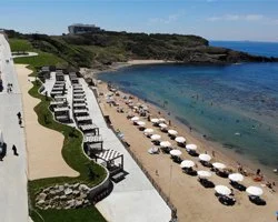 İstanbul’un en güzel koyunda kadınlar plajı, locaları, deniz manzaralı restoranı,