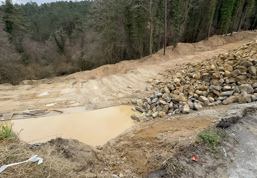 Beykoz Polonezköy yolu 1.5 aydır ulaşıma kapalı 1 polo3 TJ4IHqESRC