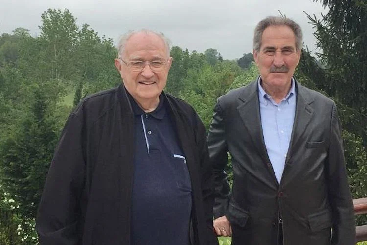 Eski Kültür Bakanı Ertuğrul Günay, eski Başkan Muharrem Ergül ile