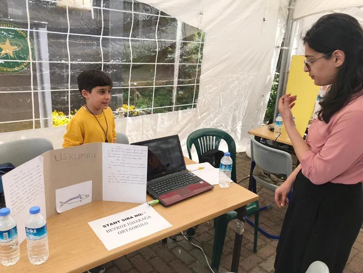 Beykoz'daki okul uskumru ile ilk yüze girdi 1 proje 2 2jLEwvhFfC