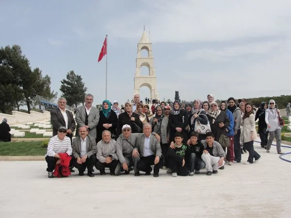 Bu sene 15 000 kişinin götürülmesi hedeflenen Çanakkale Şehitlerini ziyaret