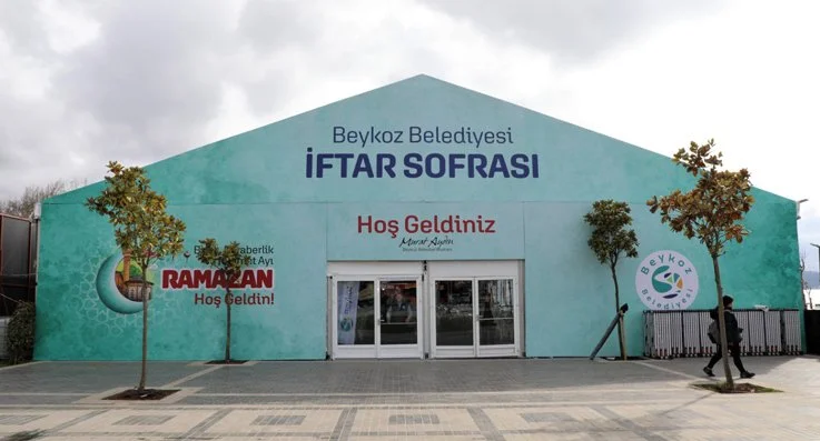 Beykoz Sahilinde kurulan Ramazan Çadırı, Millet Sofrası ve Kavacık Yaşam