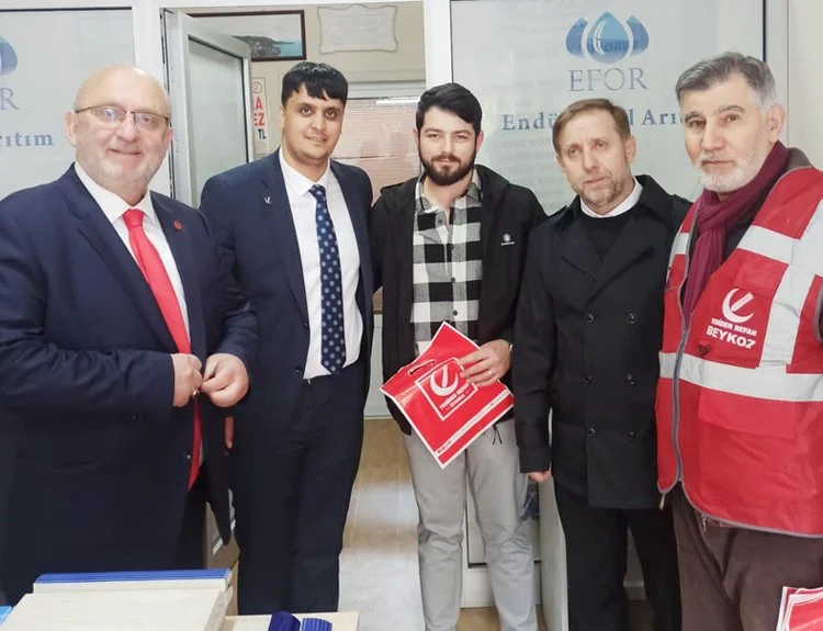 Yeniden Refah Partisi İstanbul 1. Bölge Milletvekili Adayları Beykoz’da ziyaretler